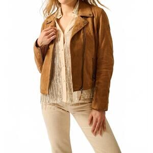 NEW MAURITIUS misty jacket in cognac